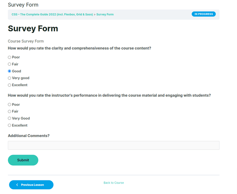 Enable Mark Complete button only on the submission - 1