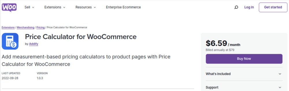 Price calculator for WooCommerce