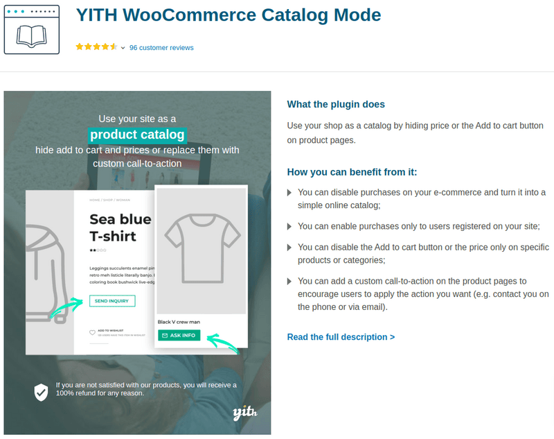YITH WooCommerce Catalog Mode