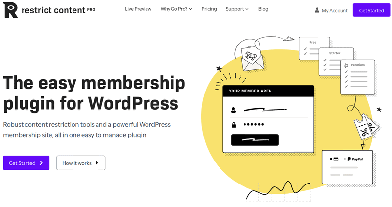 Restrict Content Pro