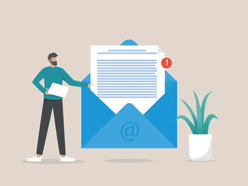 Email a copy of your content to yourself