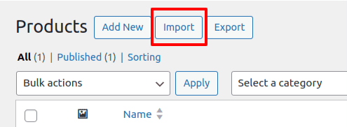 Import your Shopify products