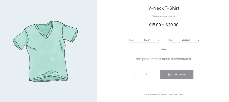 Discontinued Product Stock Status for WooCommerce